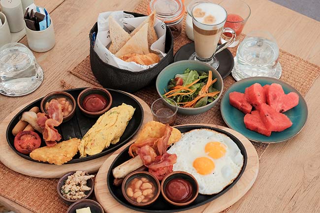 Sala Bang Pa-in breakfast