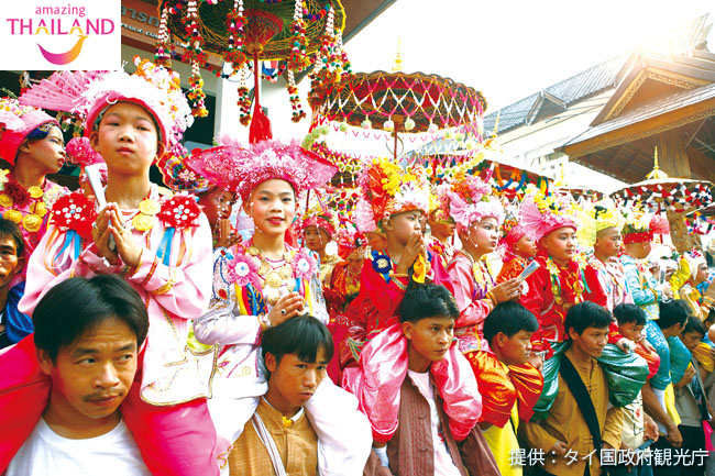 Poi Sang Long Procession, Mae Hong Son